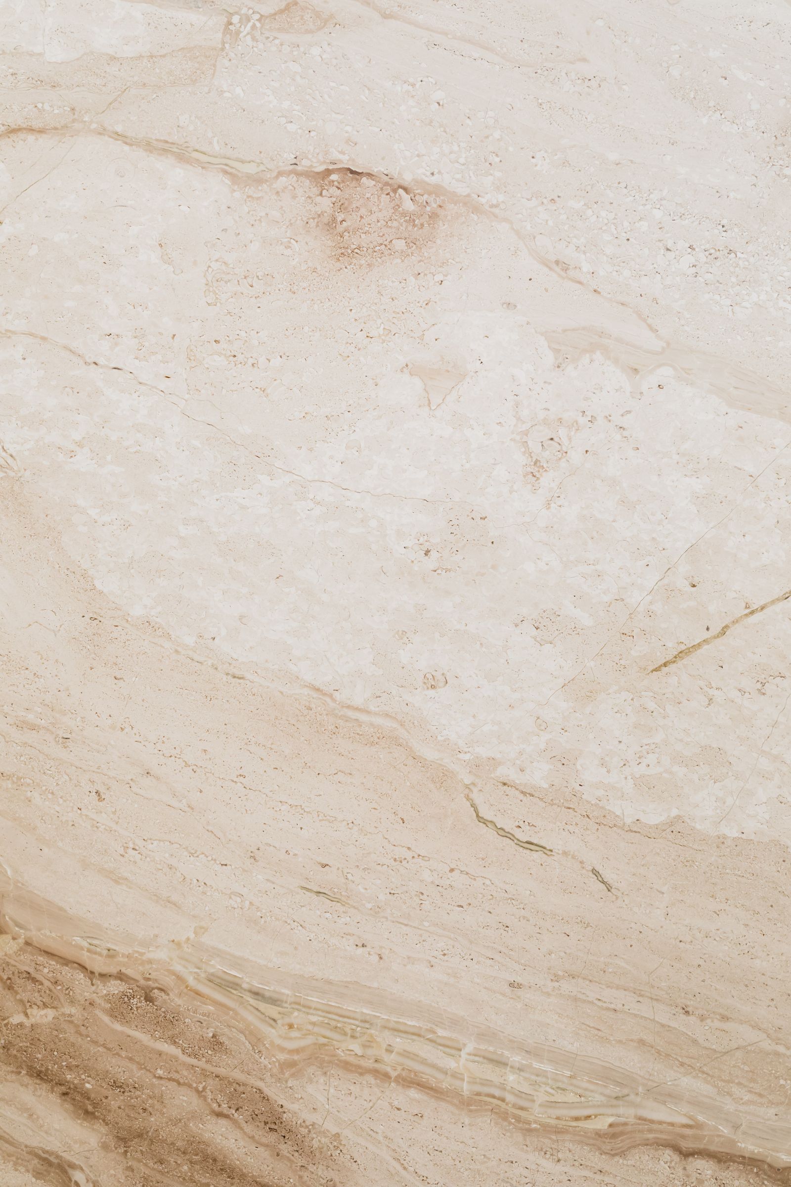 Pale beige stone with fine natural veins
